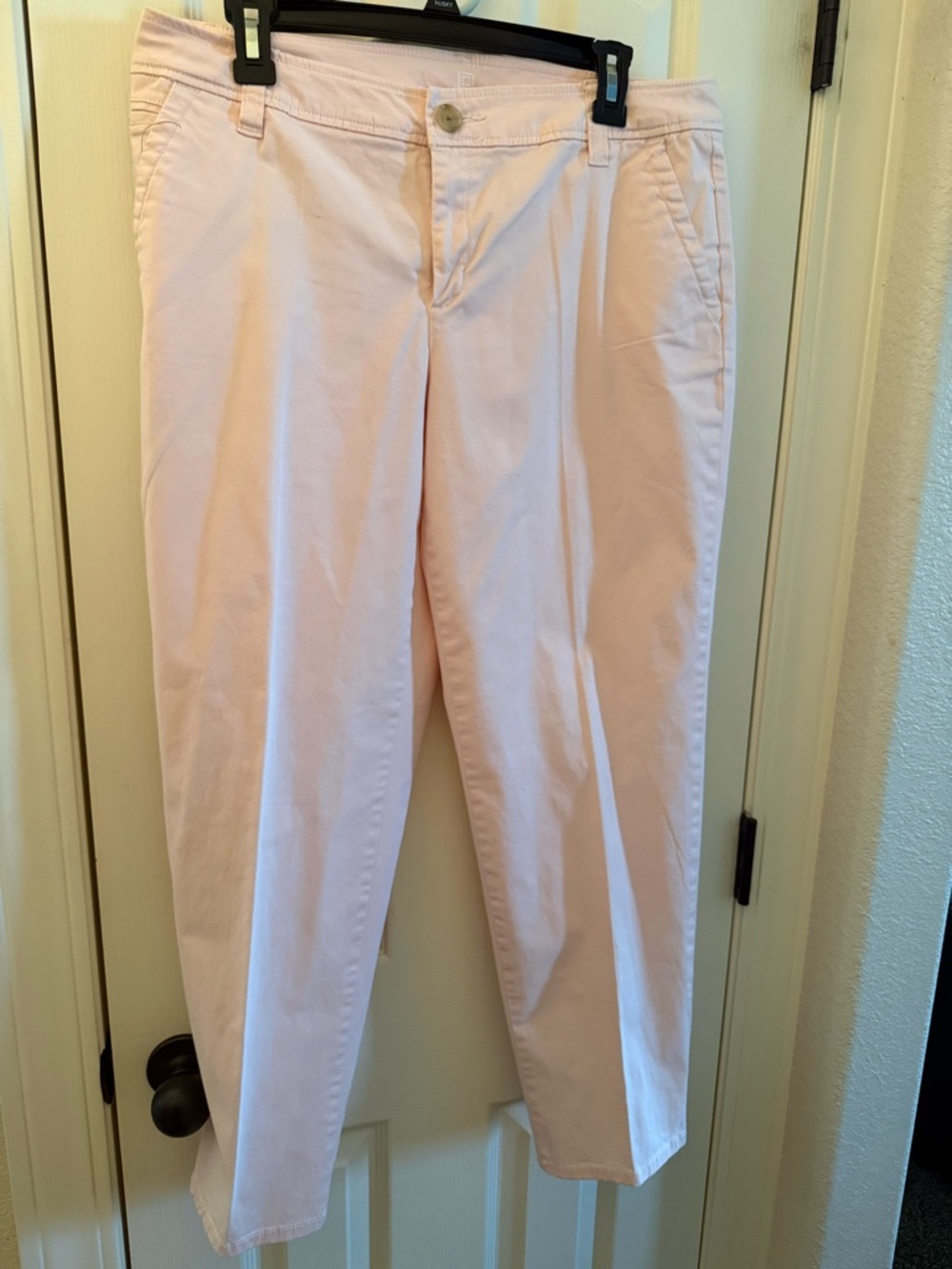 Liz Claiborne Pale Pink Cotton Pants